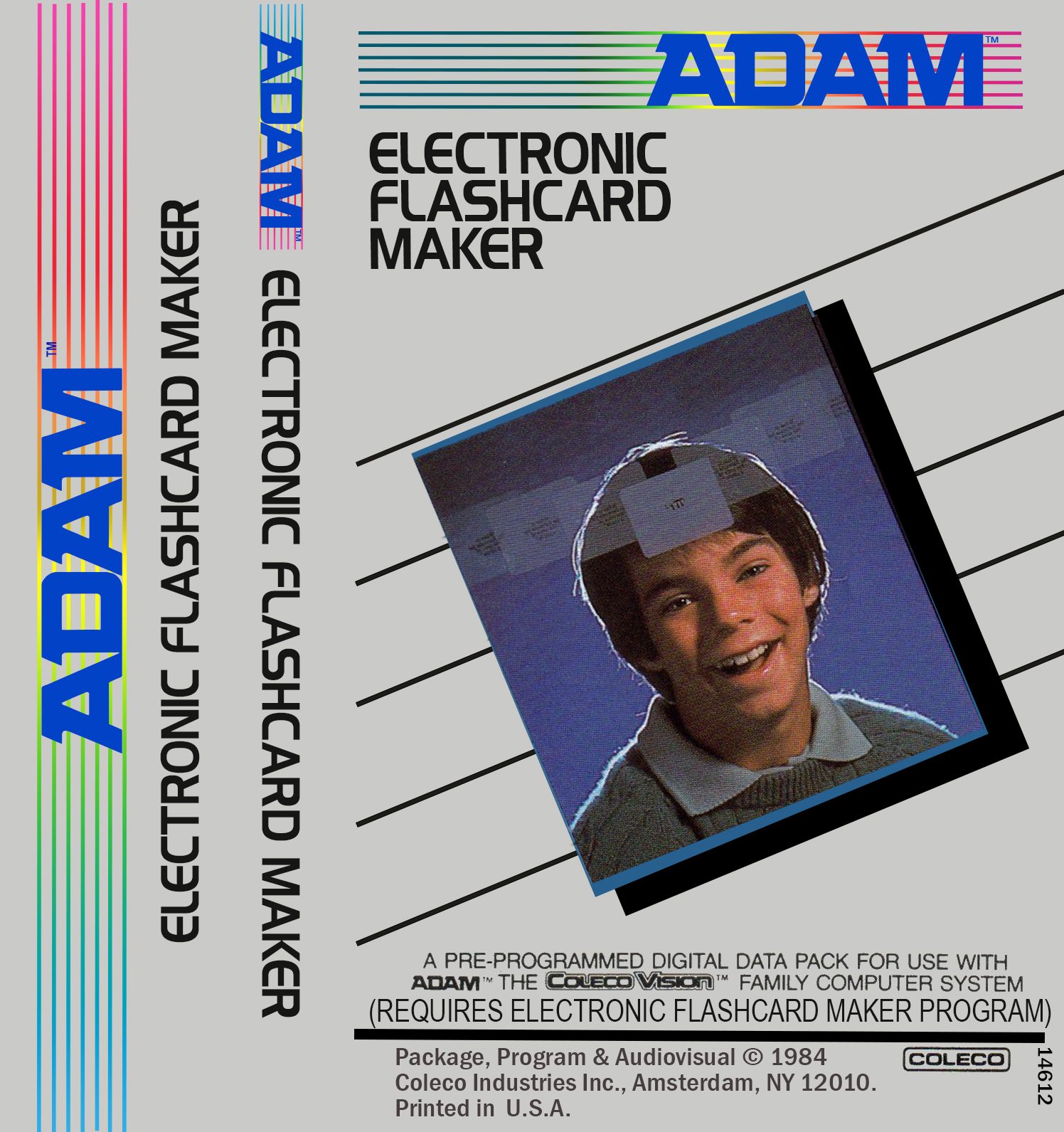 Electronic Flashcard Maker J-Card for ColecoVision ADAM